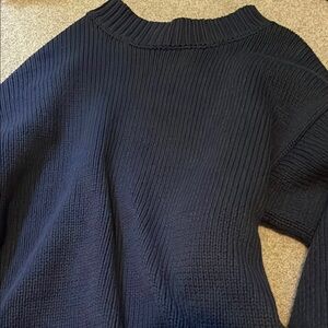 Princess Polly Harmony Knit Sweater Navy